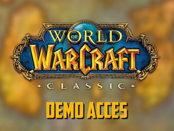 Classic WoW - Demo is now playable