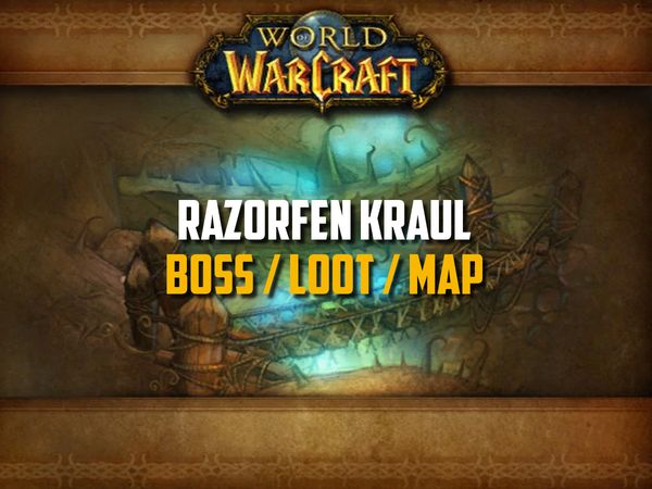 Classic WoW - Razorfen Kraul Guide (Boss, Loot, Map)